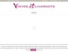 Tablet Screenshot of olivardots.com